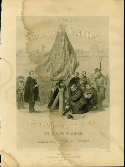 Consagrando la Bandera en Fort Sumter de Alonzo Chappel